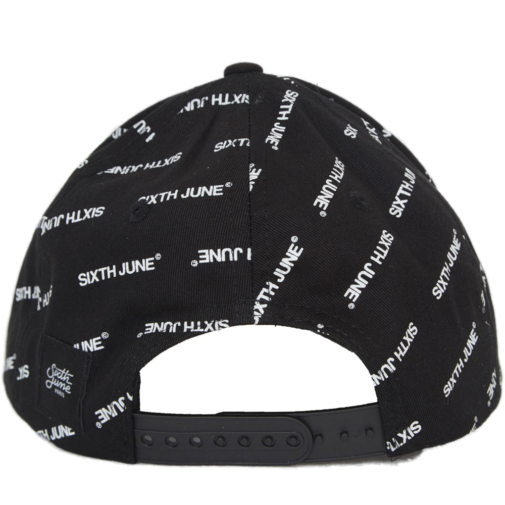 Sixth June - Casquette logomania noir