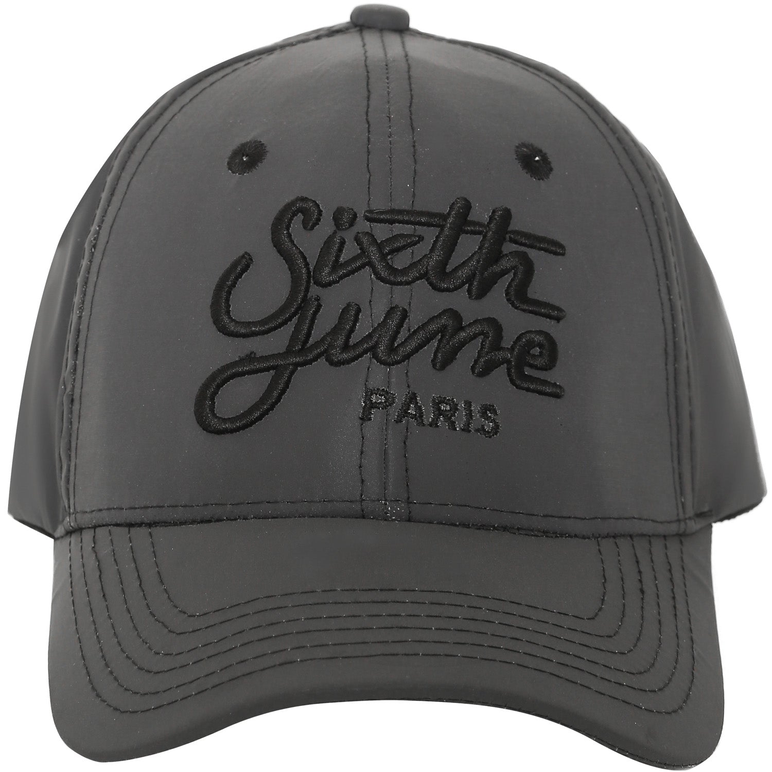 Sixth June - Casquette réfléchissante logo noir
