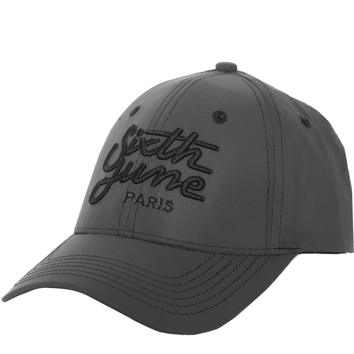 Sixth June - Casquette réfléchissante logo noir