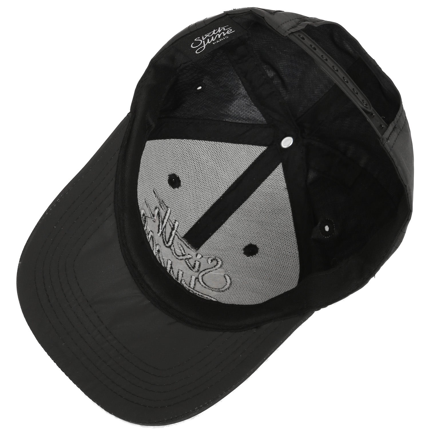 Sixth June - Casquette réfléchissante logo noir