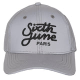 Sixth June - Casquette réfléchissante logo gris