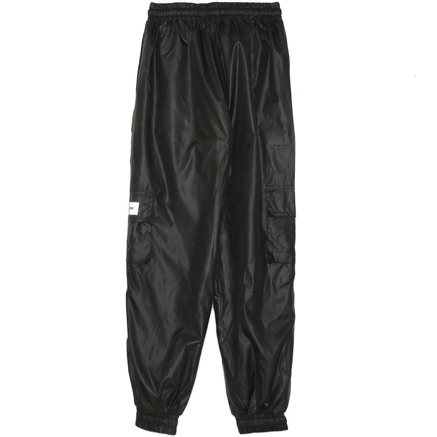 Sixth June - Jogging cargo réfléchissant zip noir