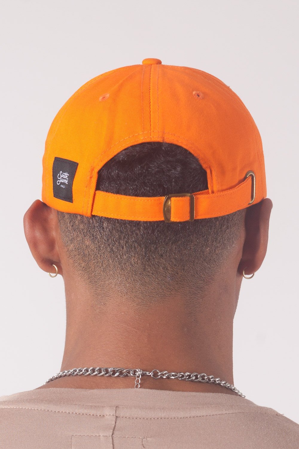 Sixth June - Casquette brodé SXT JUNE orange