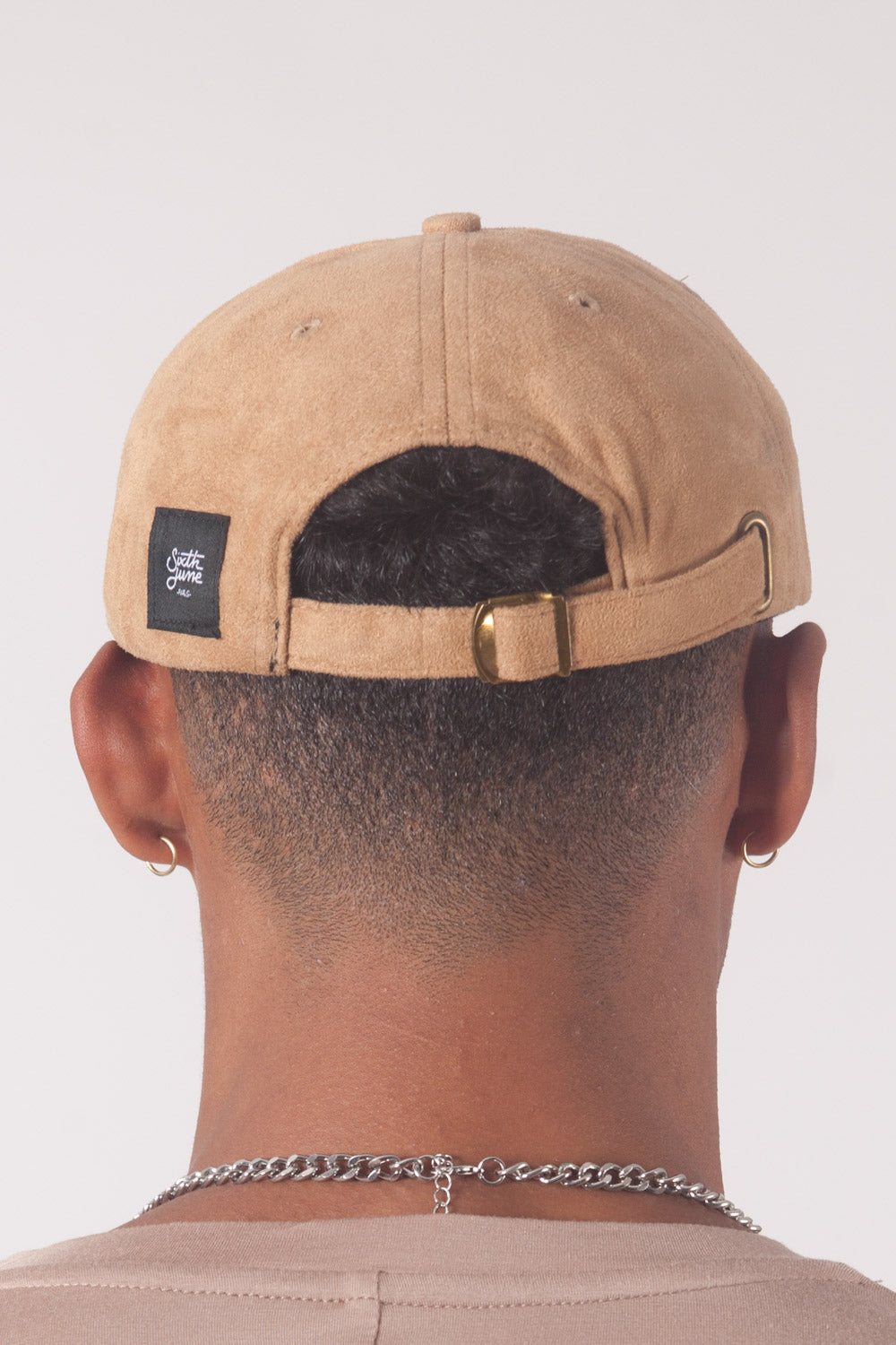 Sixth June - Casquette suède Crew Only beige
