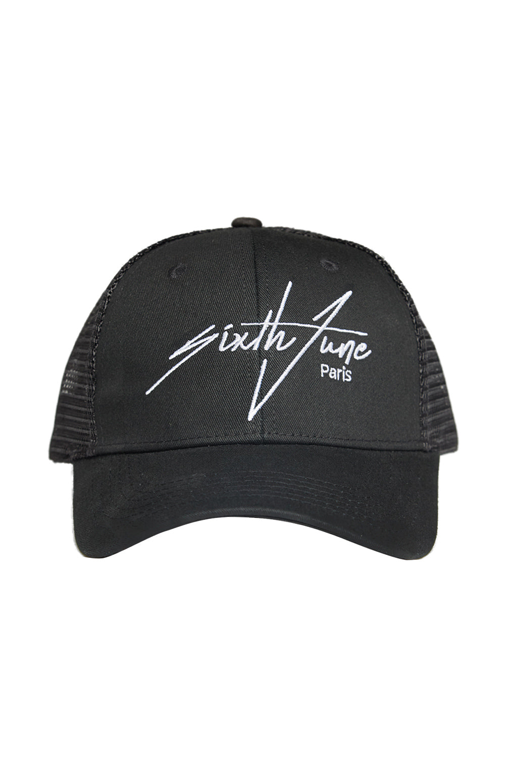 Sixth June - Casquette brodée signature noir