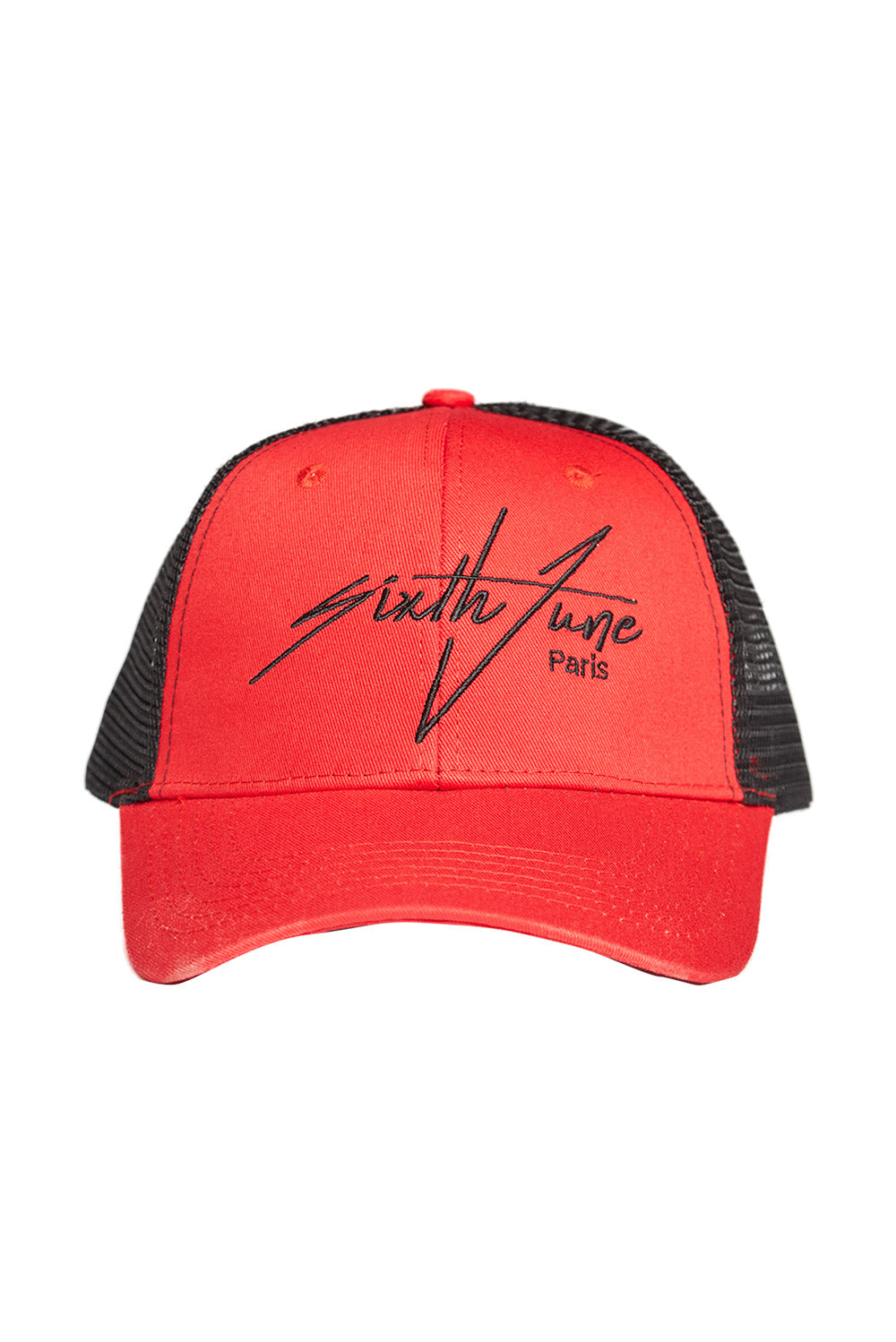 Sixth June - Casquette brodée signature rouge