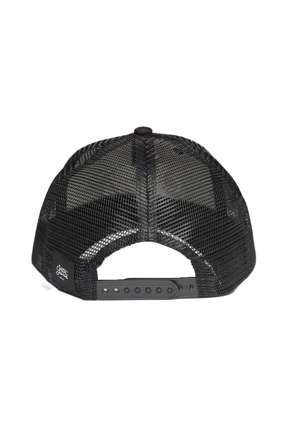 Sixth June - Casquette suédine brodée noir