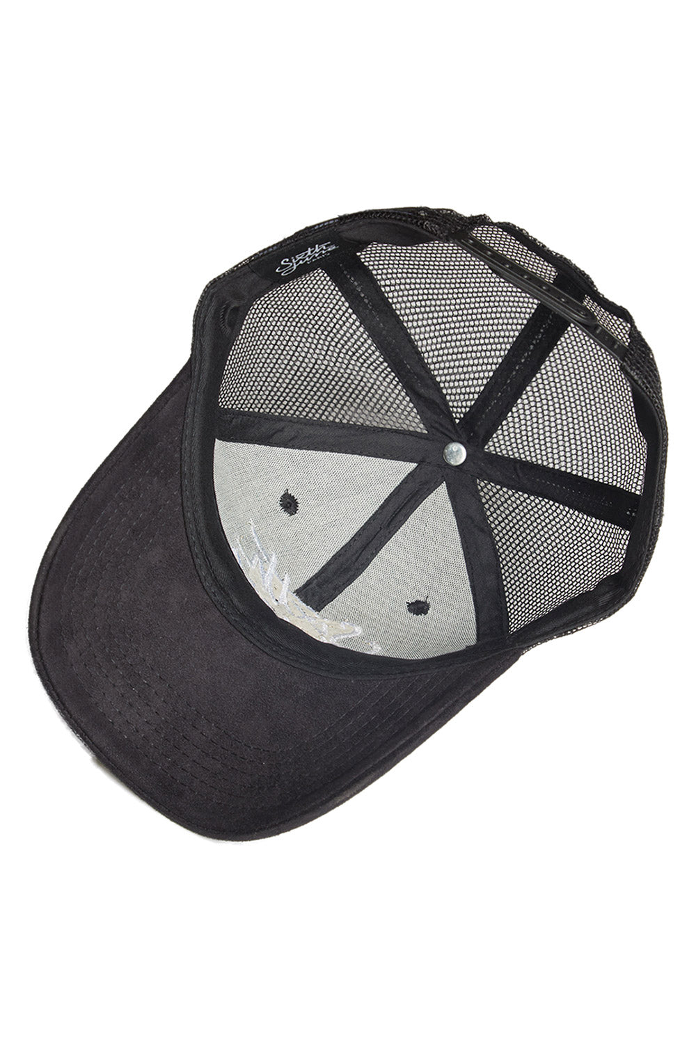 Sixth June - Casquette suédine brodée kaki