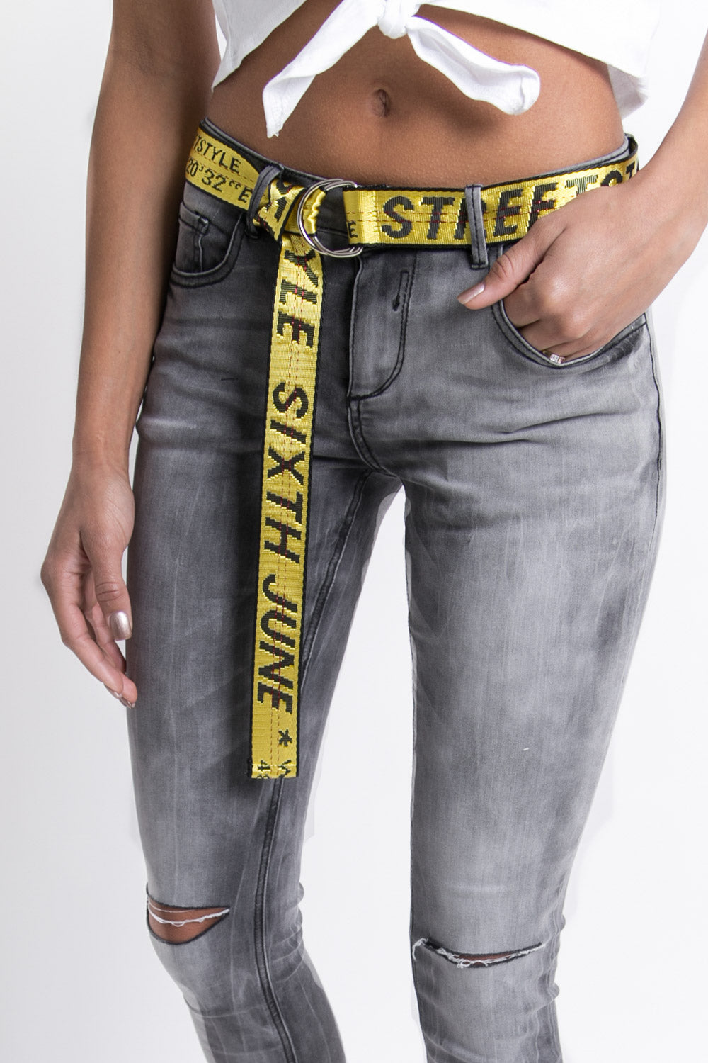 Sixth June - Ceinture streetstyle GPS jaune