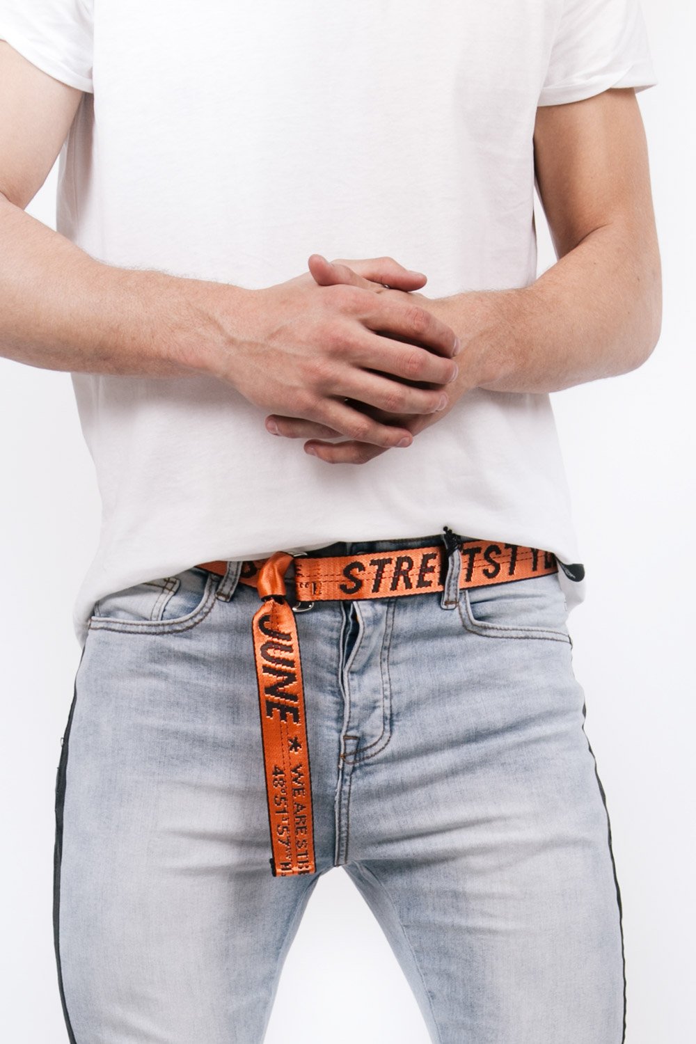 Sixth June - Ceinture streetstyle GPS orange
