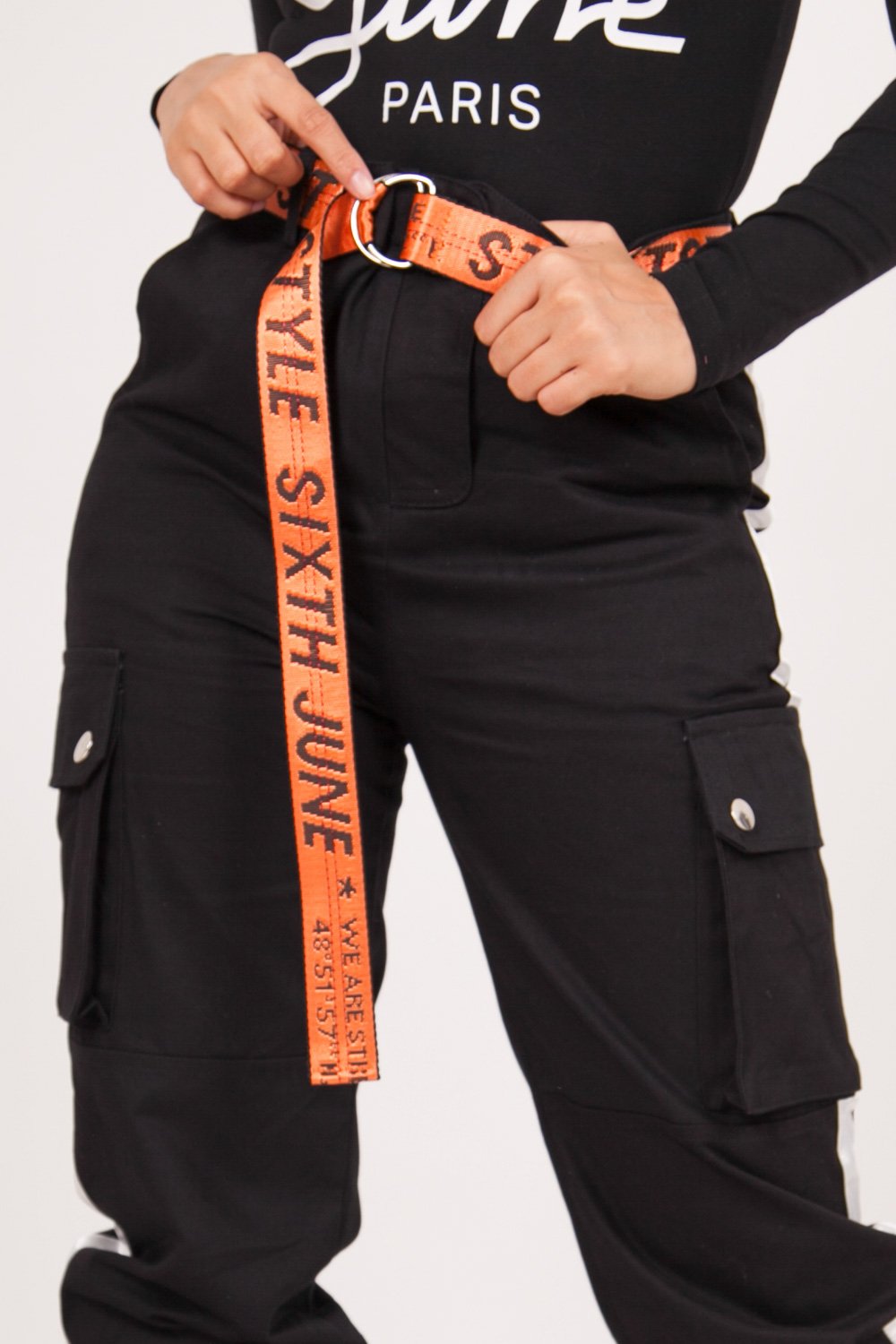 Sixth June - Ceinture streetstyle GPS orange