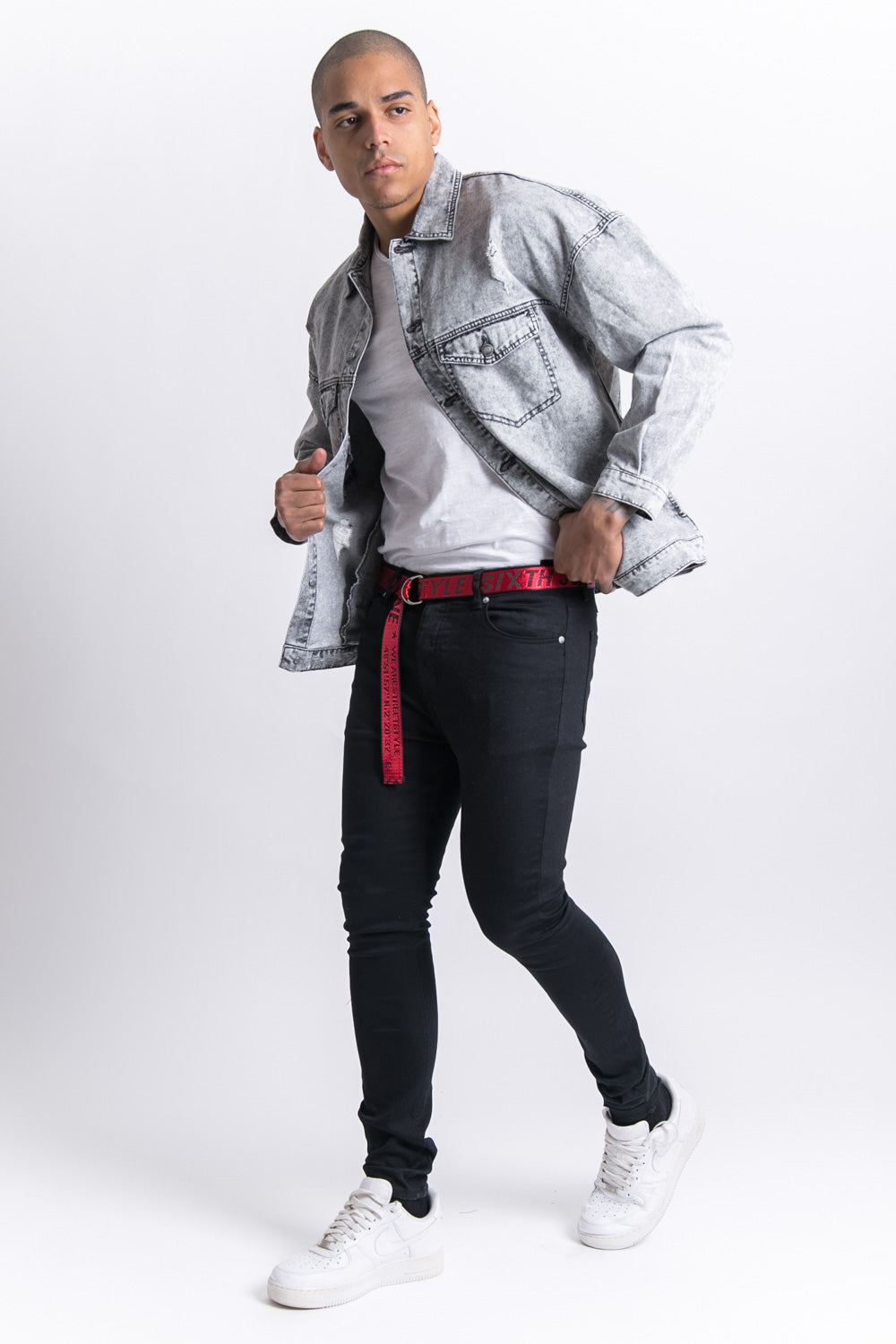 Sixth June - Ceinture streetstyle GPS rouge