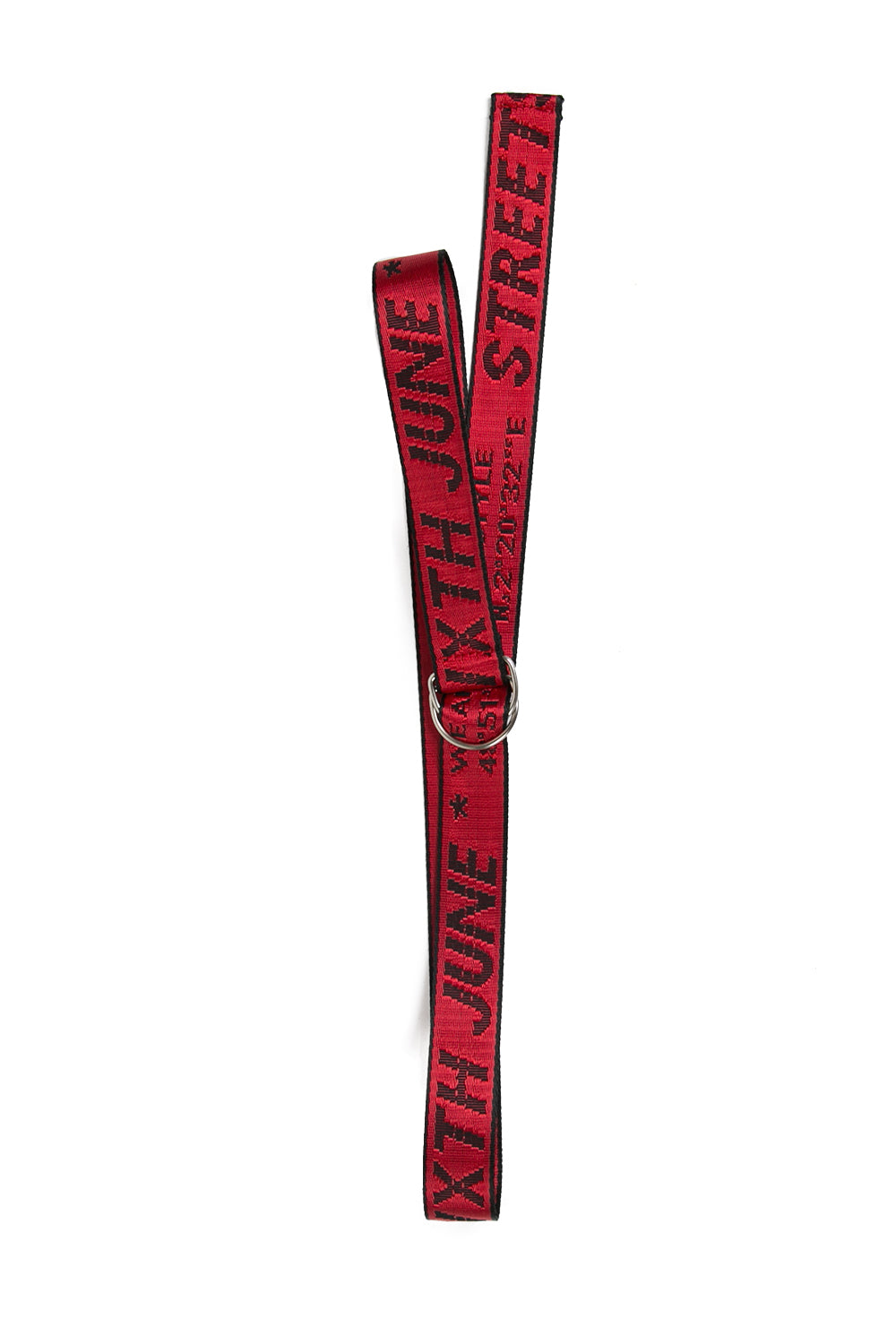 Sixth June - Ceinture streetstyle GPS rouge