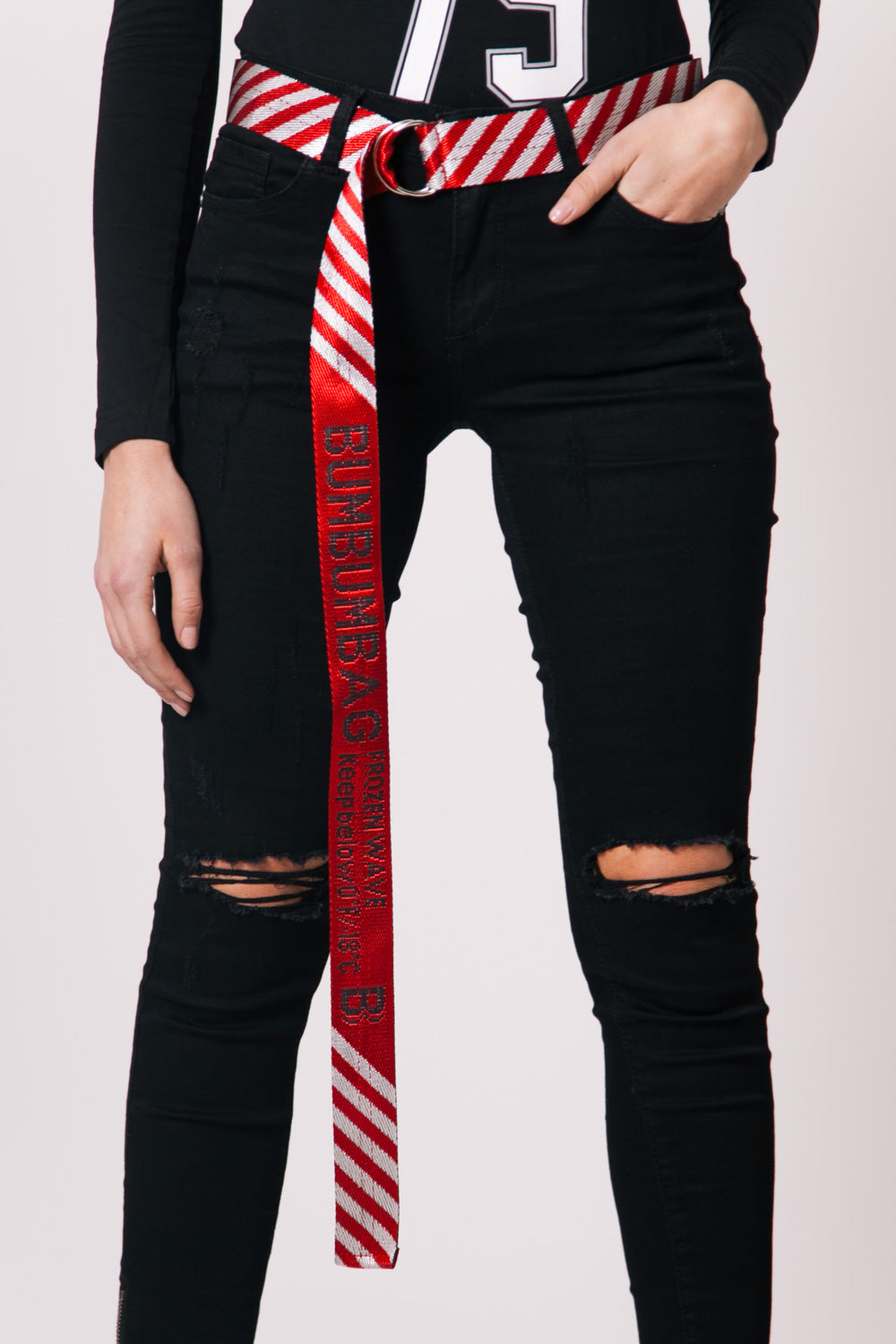 Sixth June - Ceinture GPS collab rouge