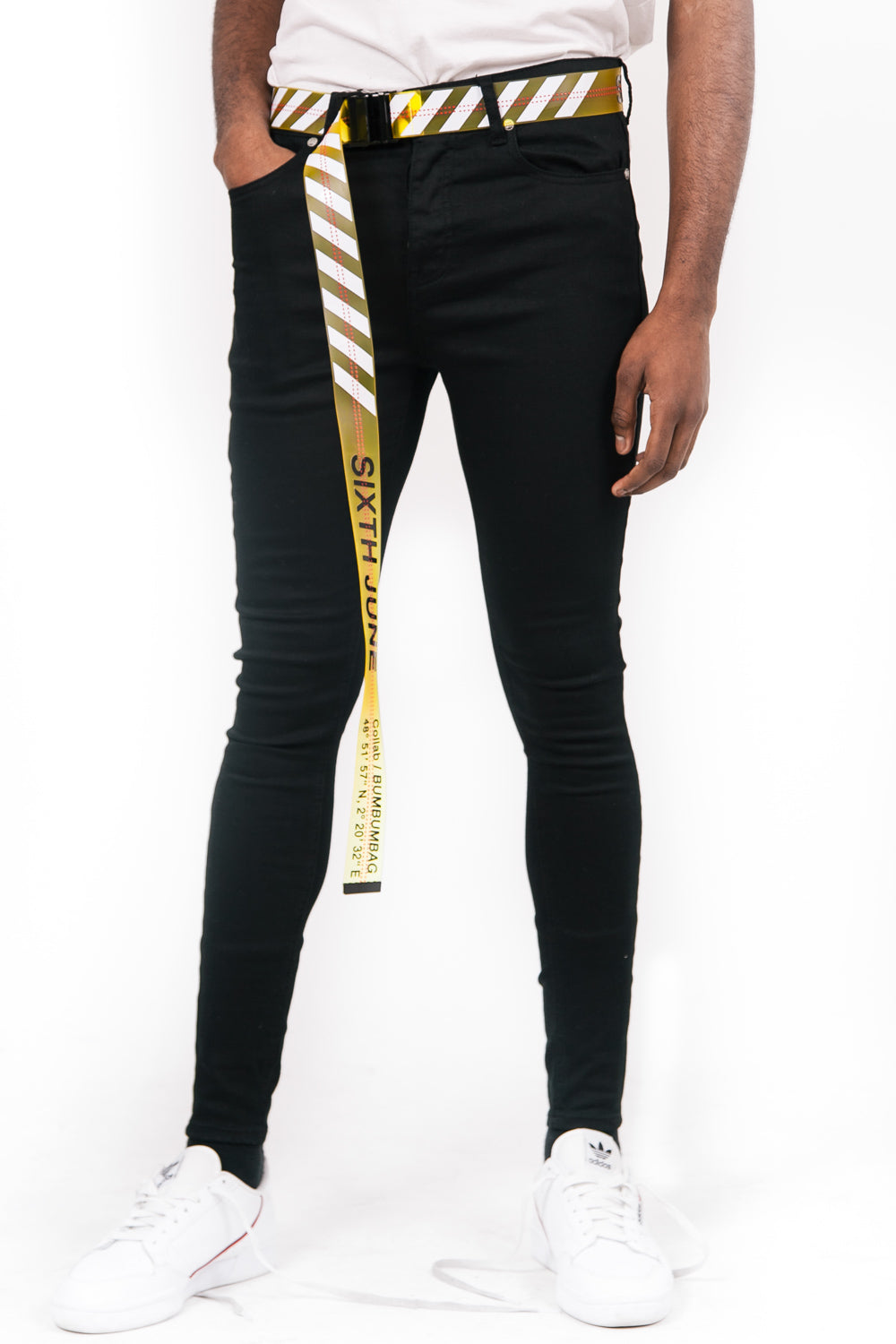 Sixth June - Ceinture plastique jaune