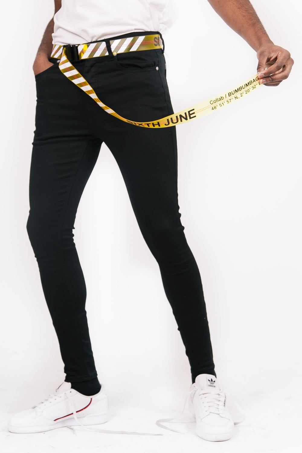 Sixth June - Ceinture plastique jaune