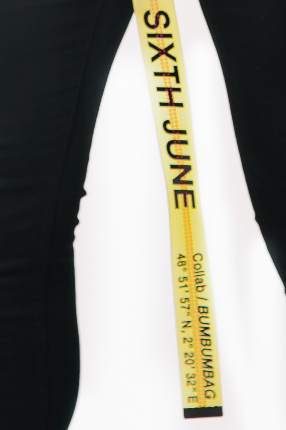 Sixth June - Ceinture plastique jaune