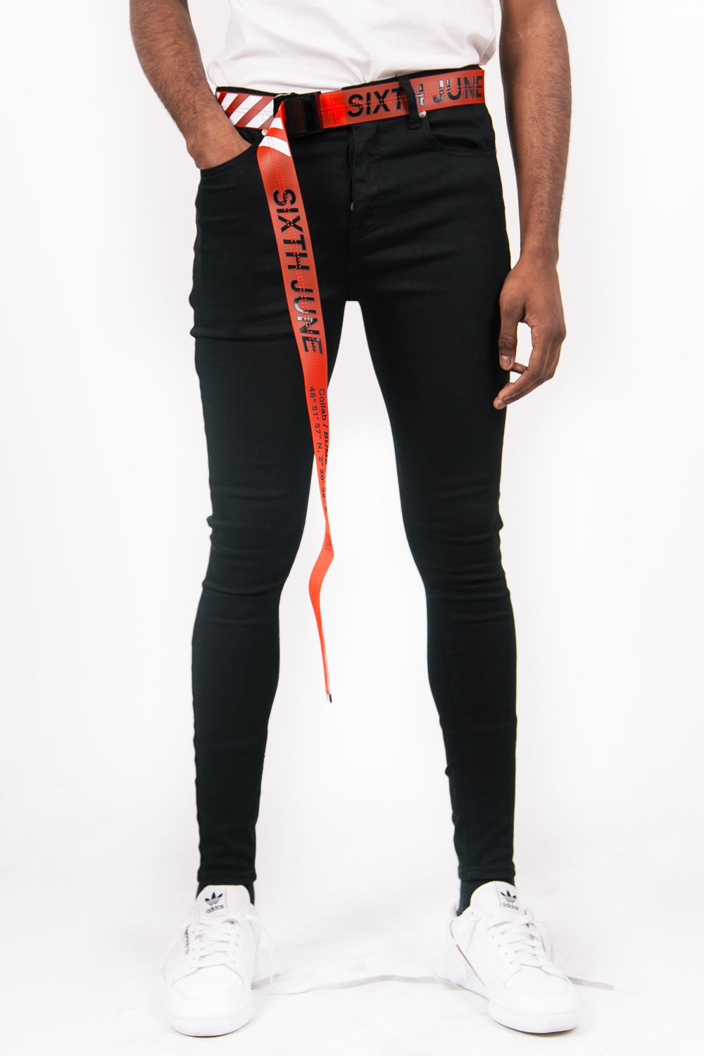 Sixth June - Ceinture plastique rouge