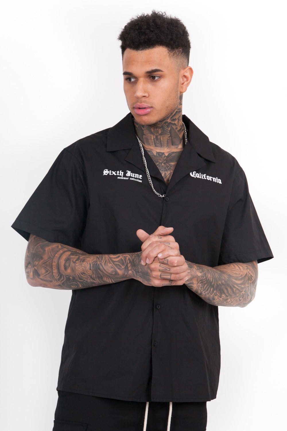 Sixth June - Chemisette large Santa monica noir