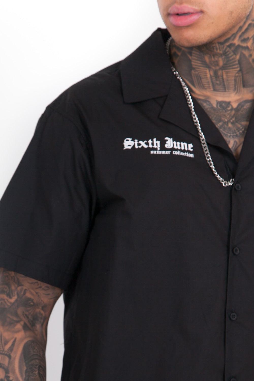 Sixth June - Chemisette large Santa monica noir