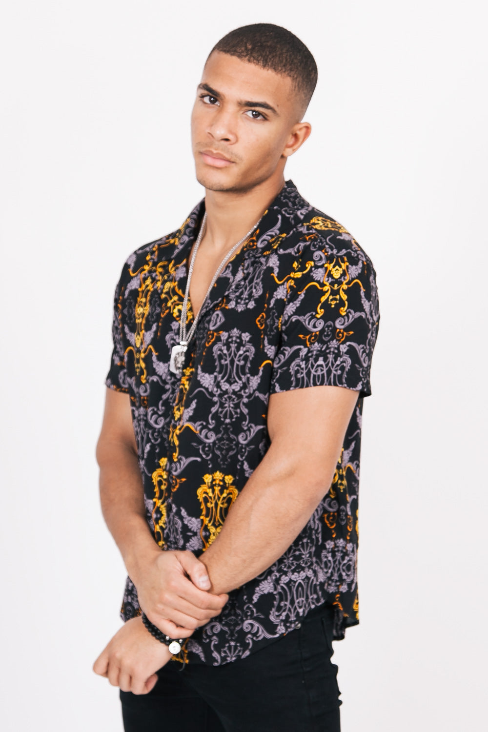 Sixth June - Chemise imprimés noir