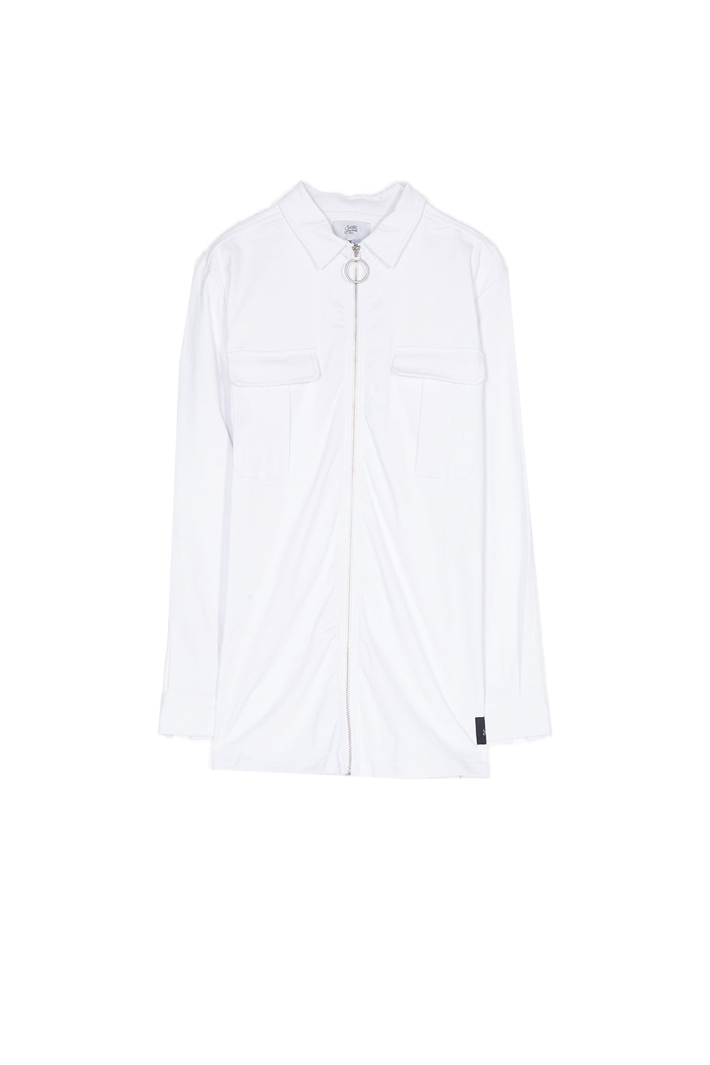 Sixth June - Chemise zippée cargo blanc