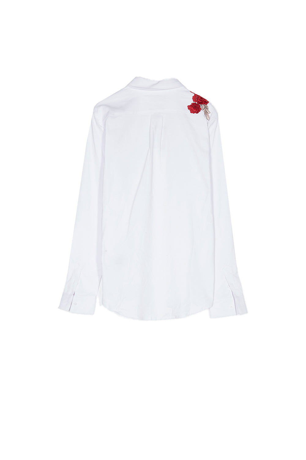 Sixth June - Chemise broderie roses blanc