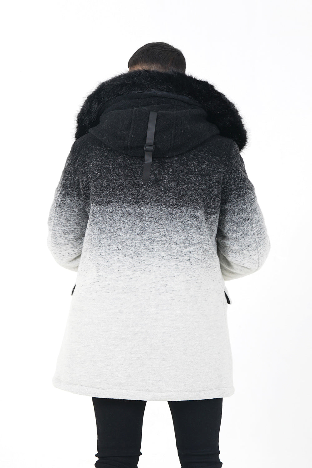 Sixth June - Parka laine tie dye Noir