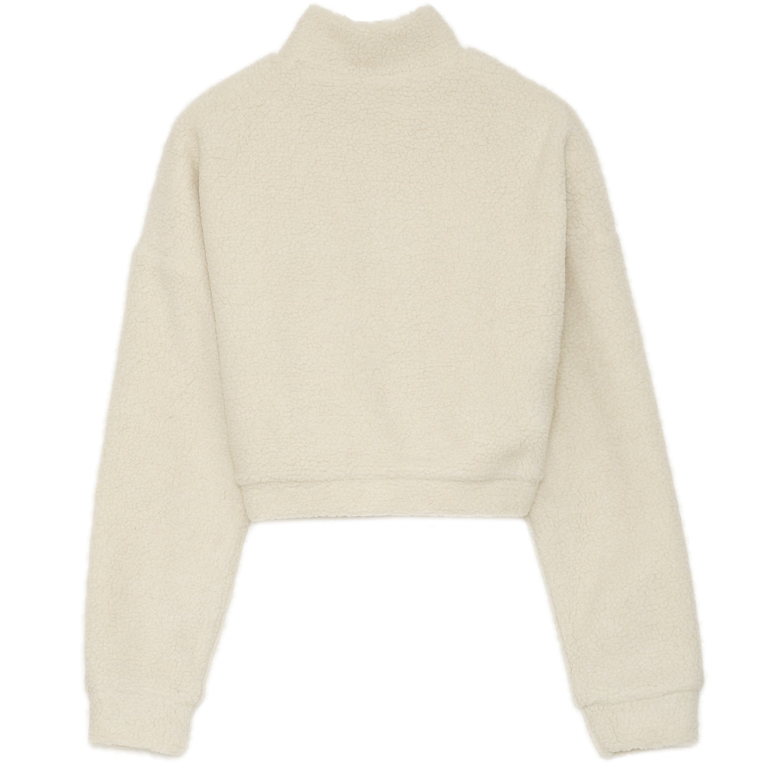Sixth June - Sweatshirt court sherpa beige
