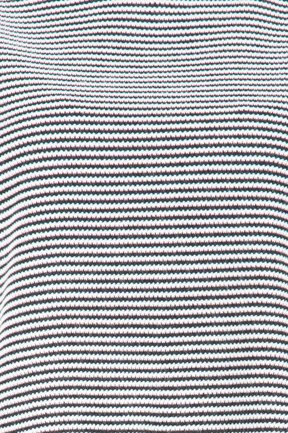 Sixth June - T-shirt crop Femme rayures blanc noir 1044V