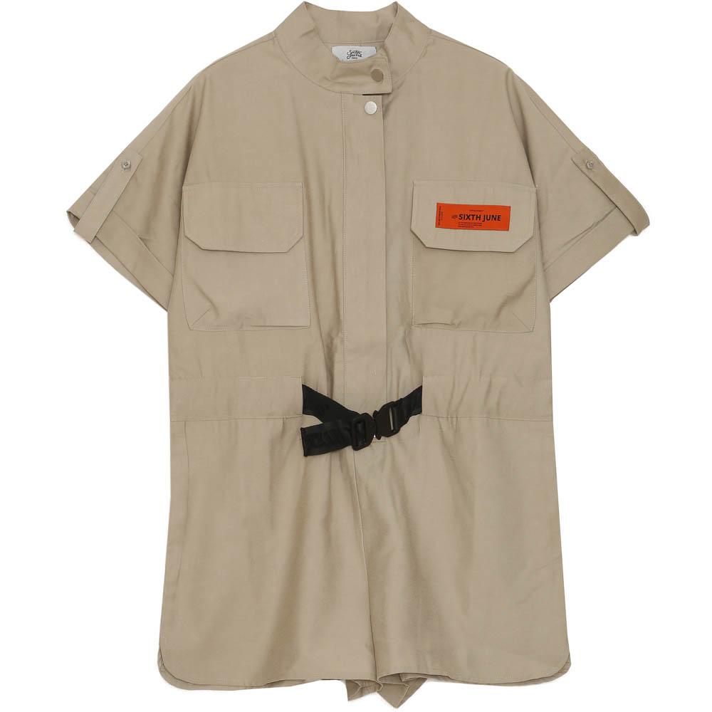 Sixth June - Combishort tactique beige