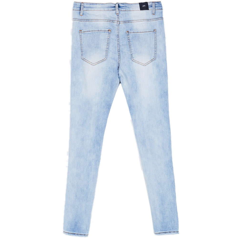 Sixth June - Jean bande blanche logo bleu