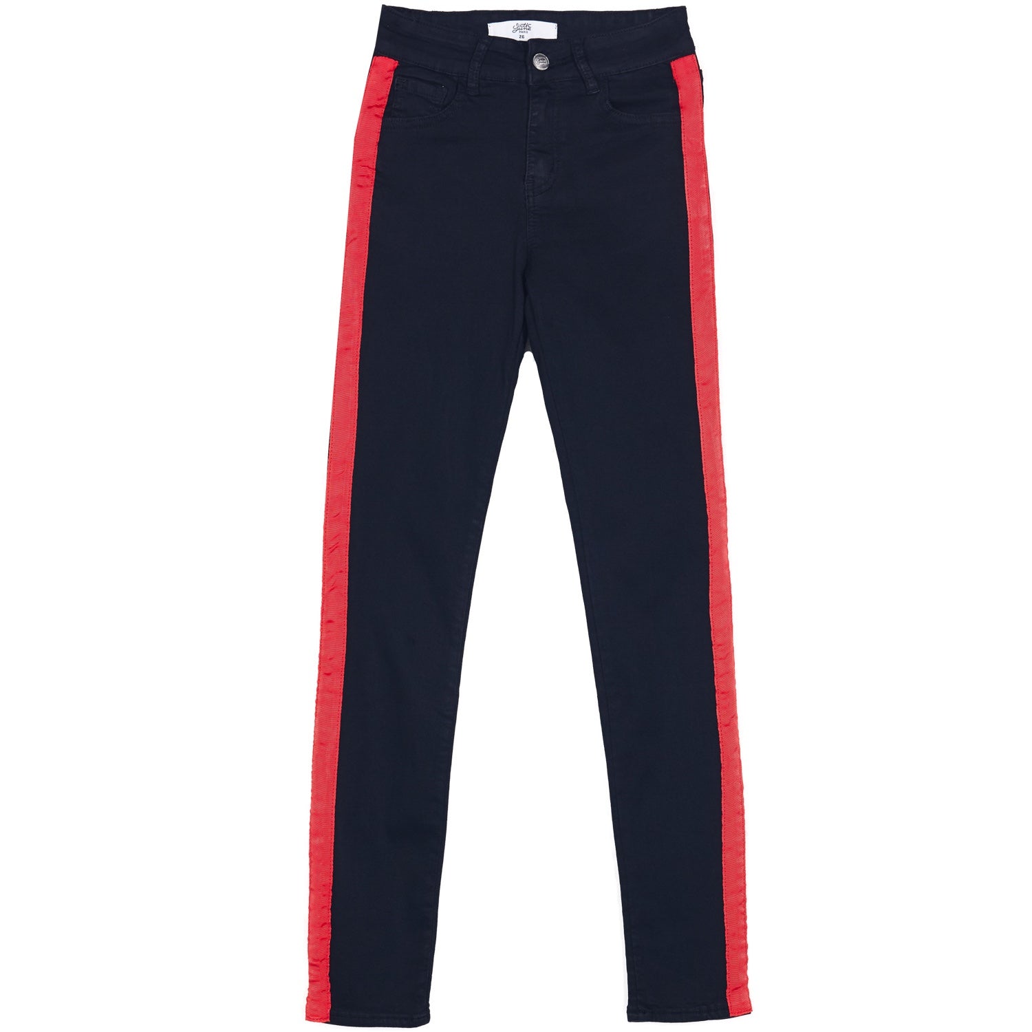 Sixth June - Jean bandes noir rouge