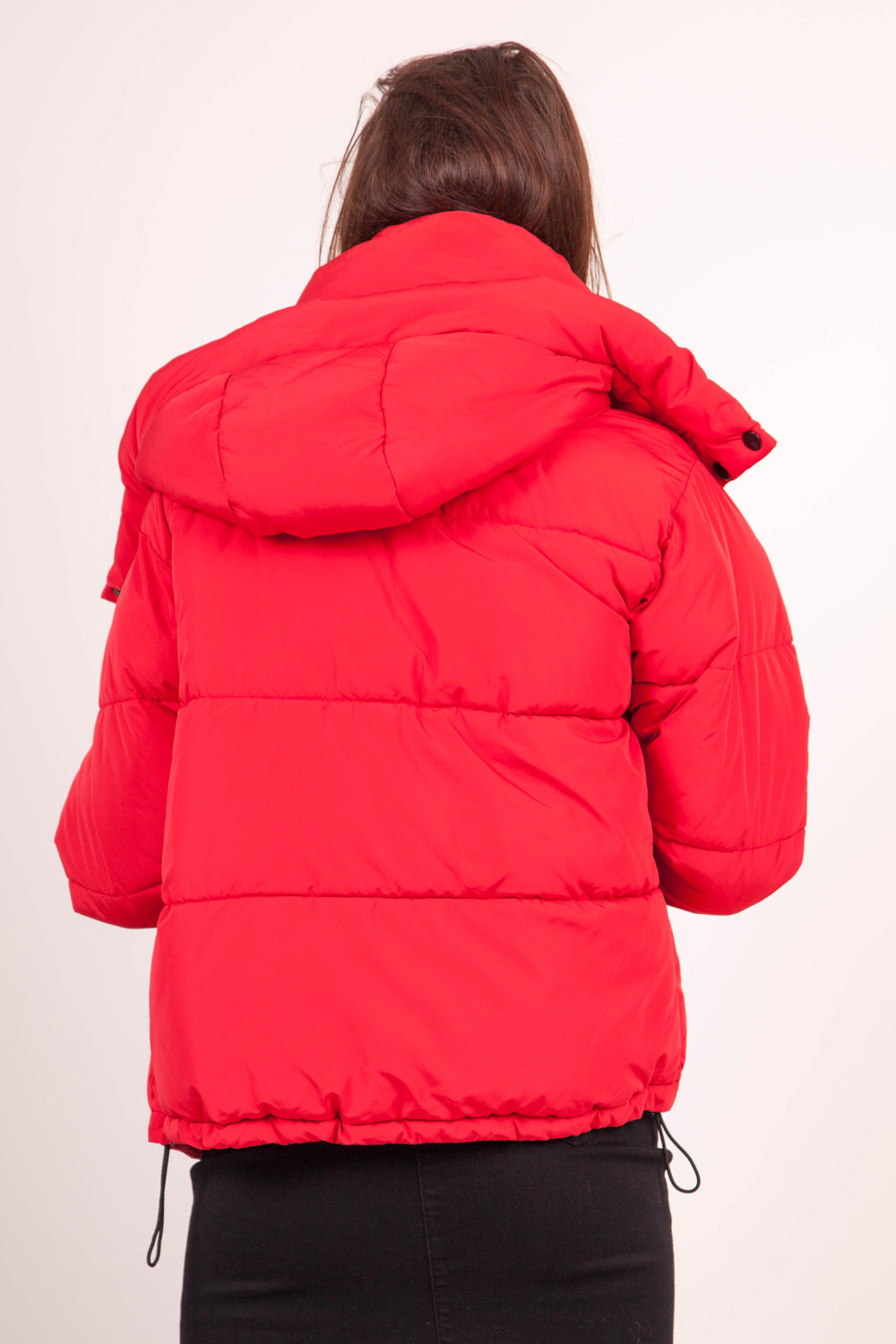 Sixth June - Doudoune courte capuche rouge