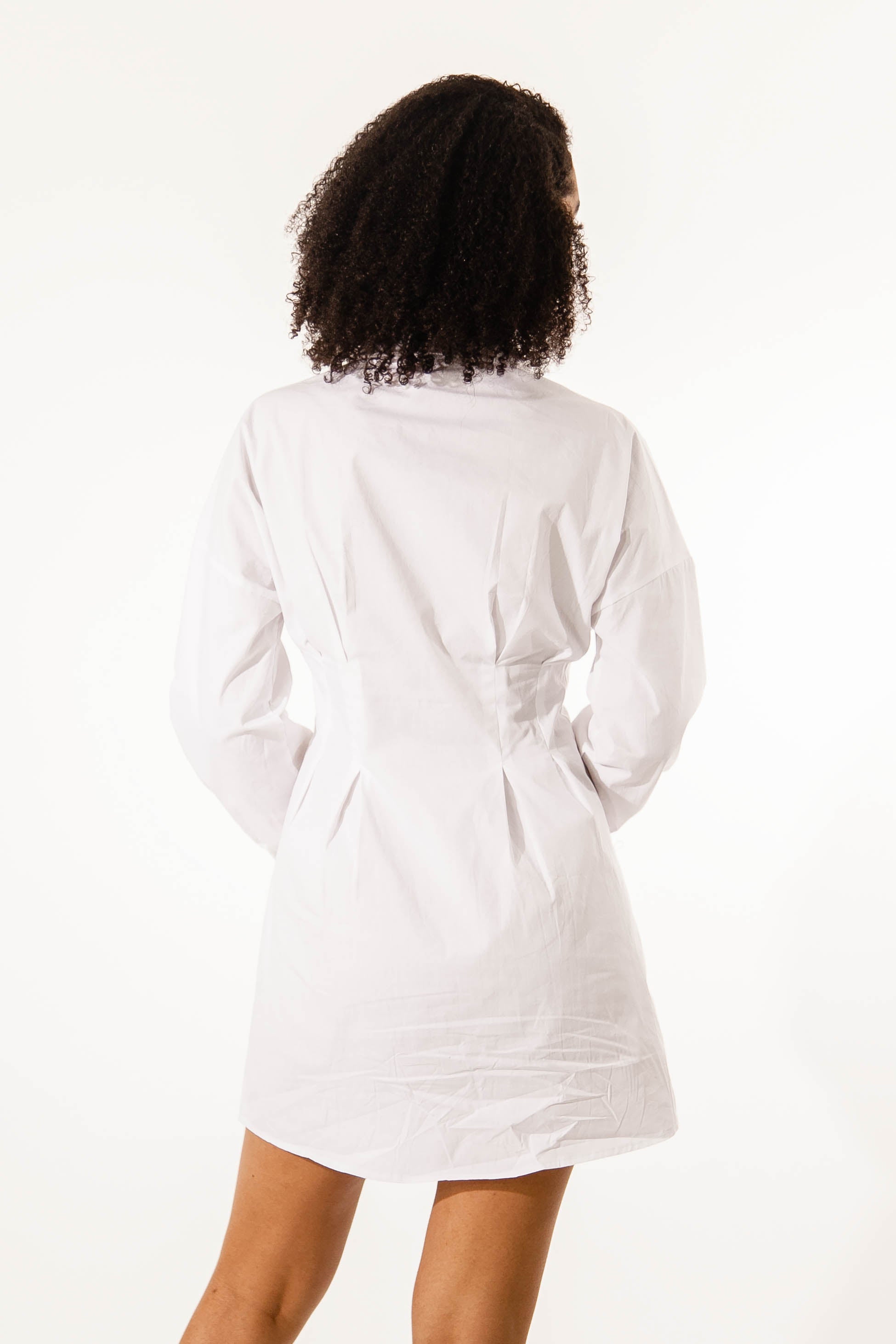 Sixth June - Robe chemise corset blanc