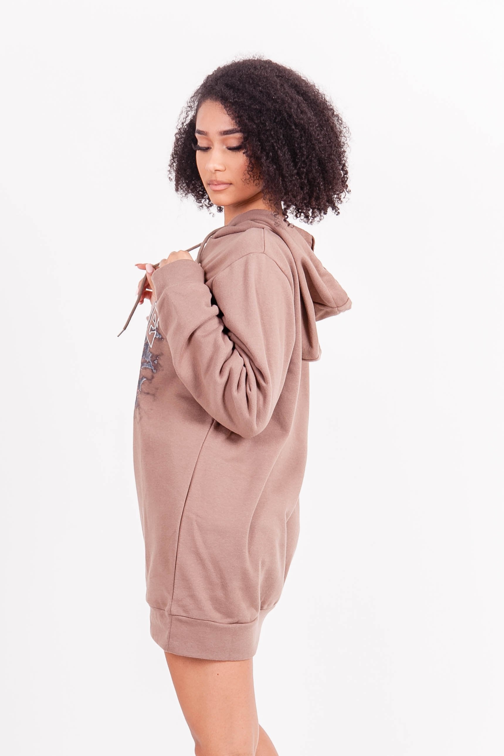 Sixth June - Robe sweat aigle savage Marron