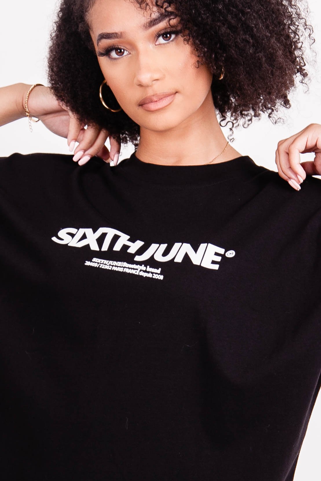 Sixth June - Robe t-shirt logo noir