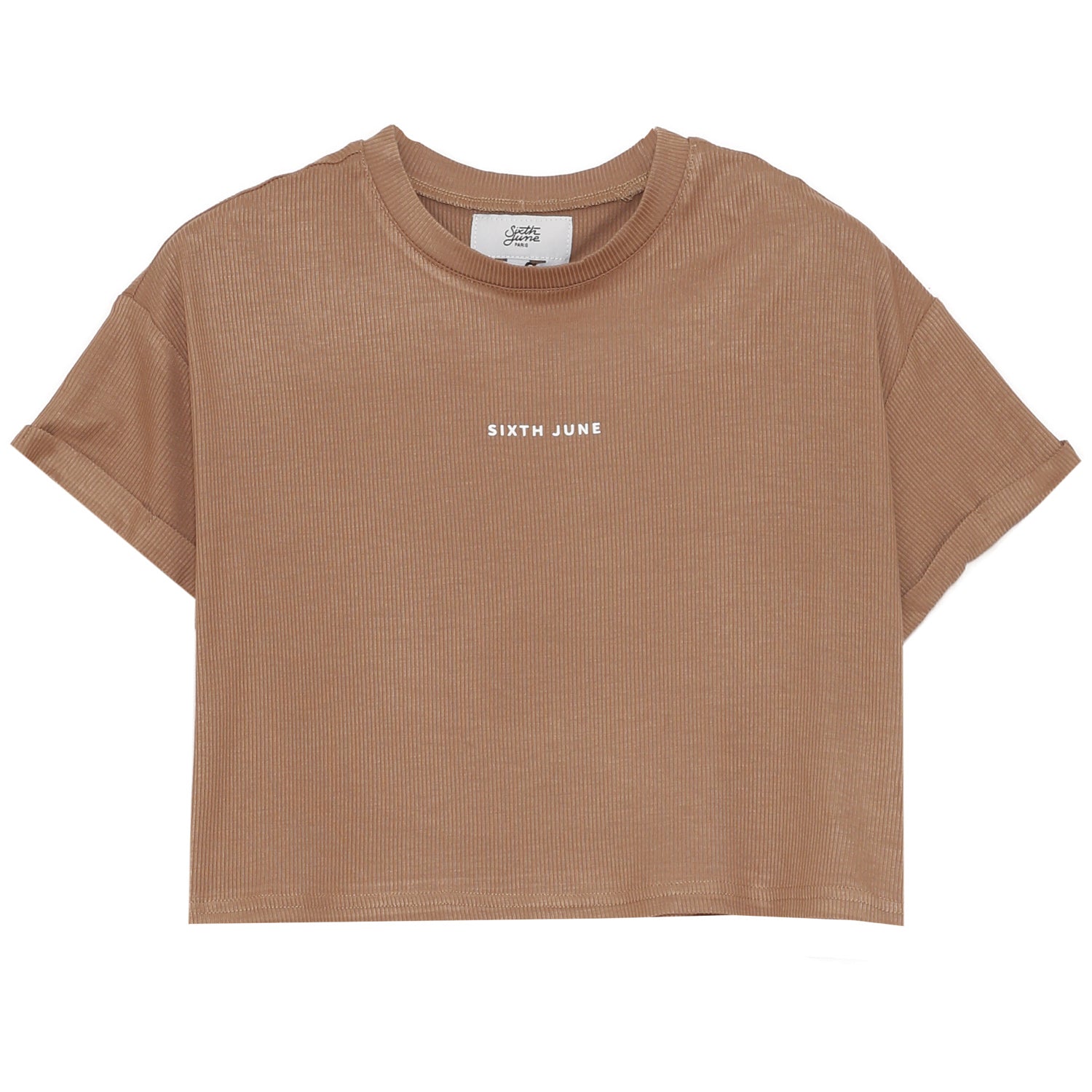 Sixth June - Logo court top beige