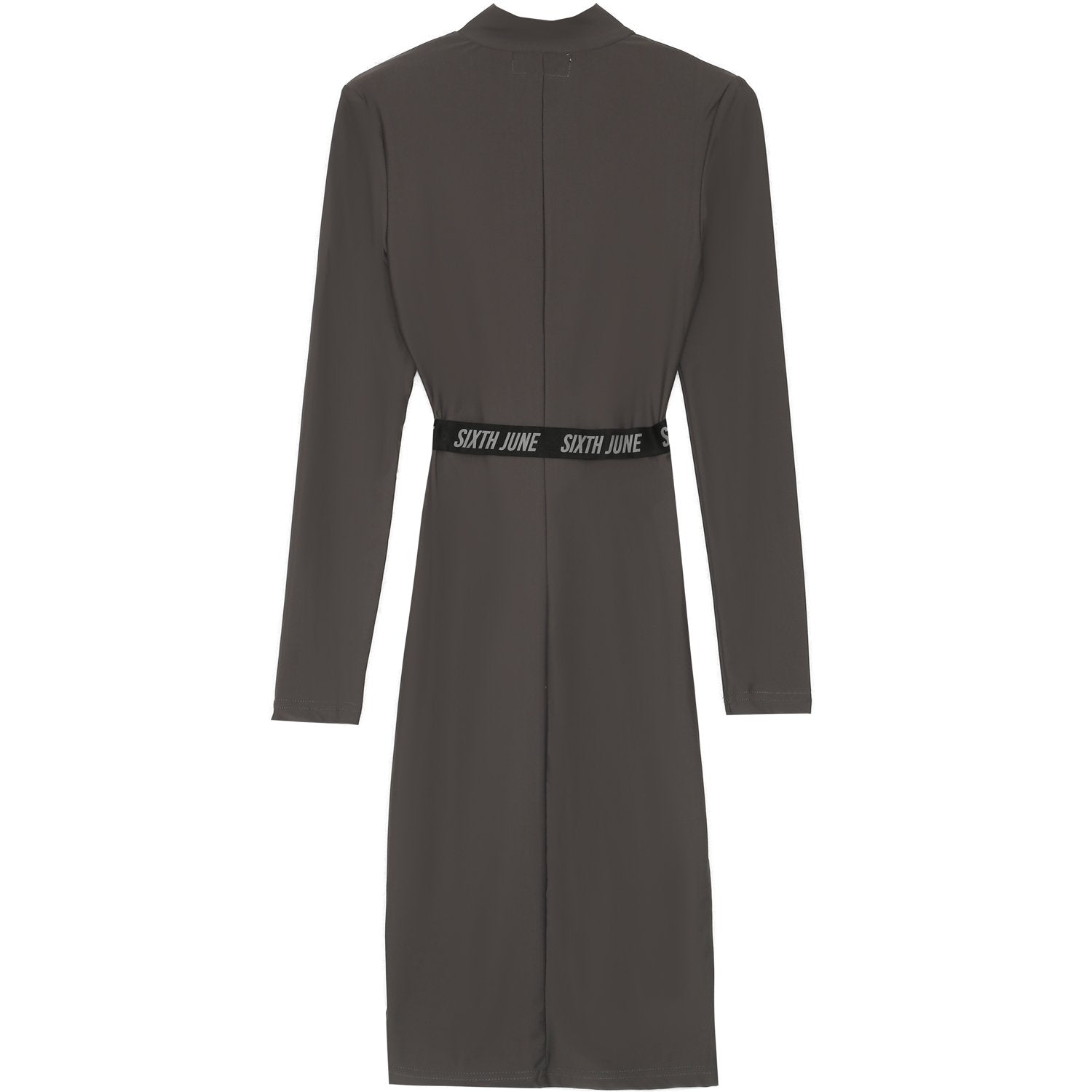 Sixth June - Robe boucle manches longues Gris