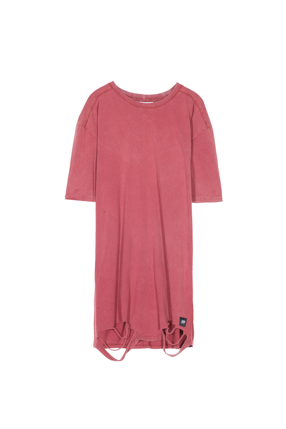 Sixth June - Robe t-shirt destroy bordeaux