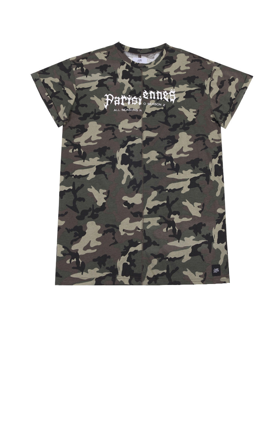 Sixth June - T-shirt ultra oversized Women camouflage green W2635VDR