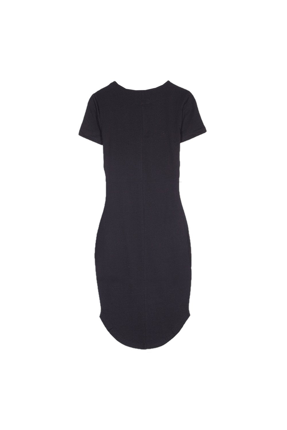 Robe imprimé asymétrique noir