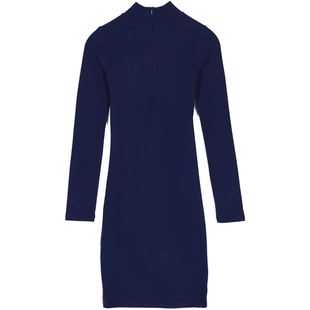 Sixth June - Robe tricolore texte rouge bleu blanc