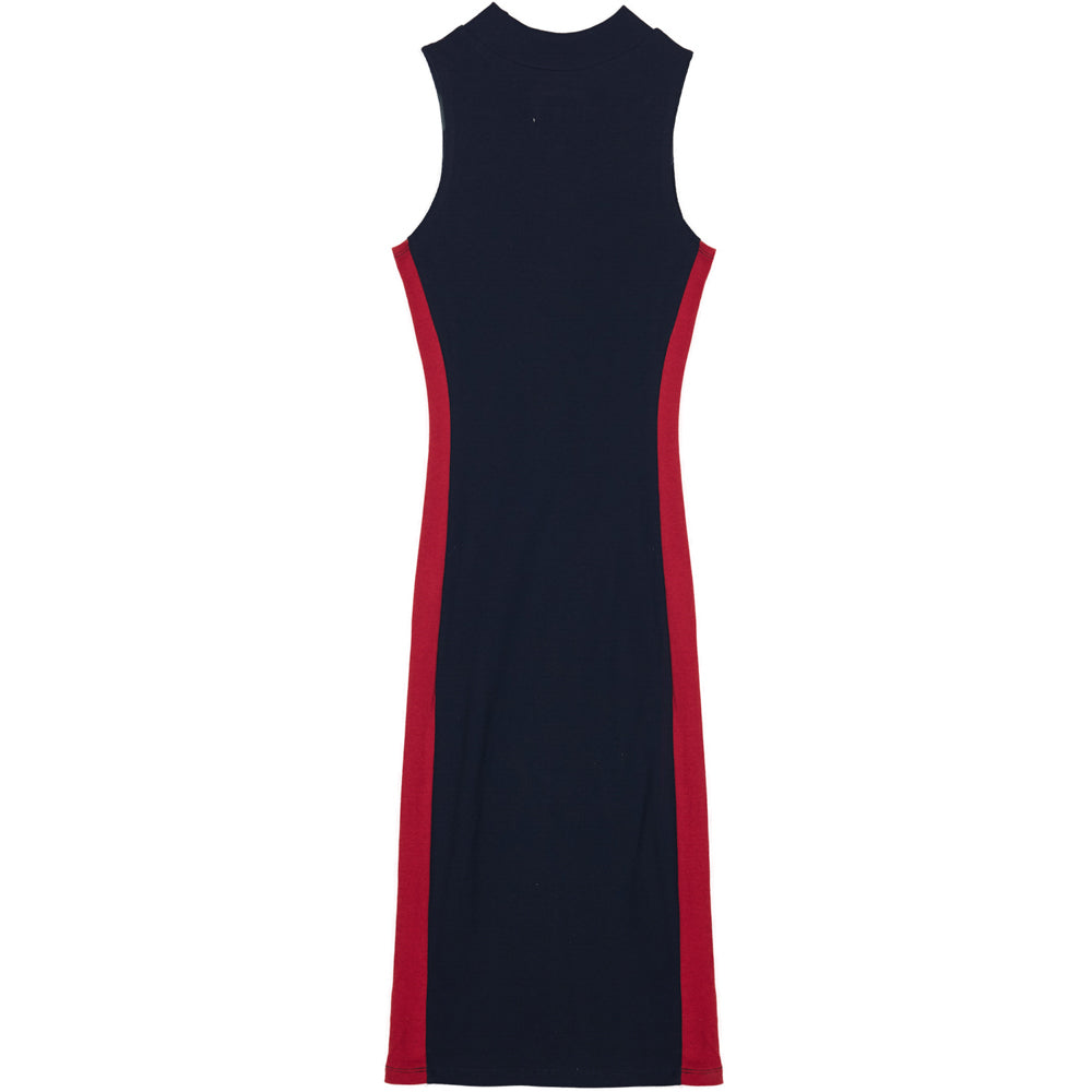 Sixth June - Robe bandes sans manches noir rouge