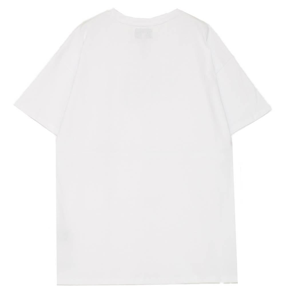 Sixth June - Robe courte irisé élastique imprimé blanc