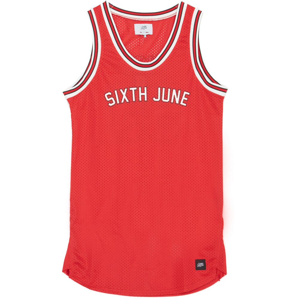 Sixth June - Robe T-Shirt Gigi 95 rouge