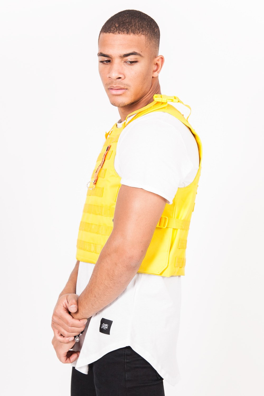 Sixth June - Veste tactique toile clip Jaune