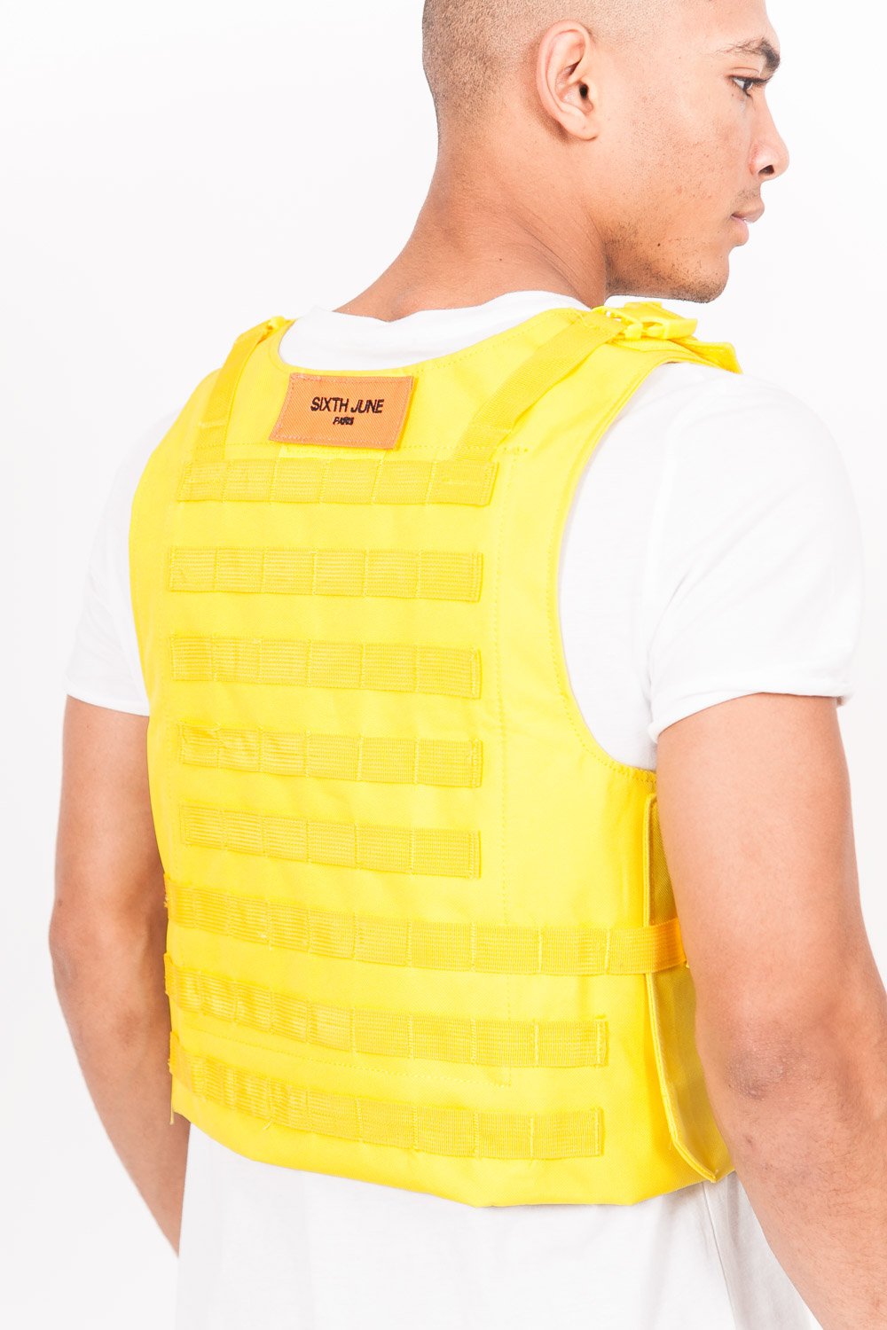 Sixth June - Veste tactique toile clip Jaune