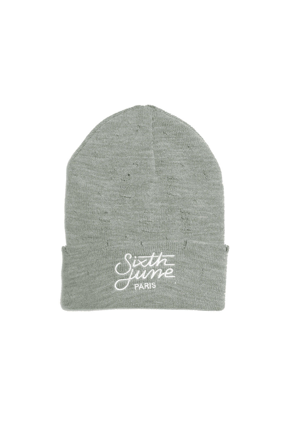 Sixth June - Bonnet destroy gris M2330FAC