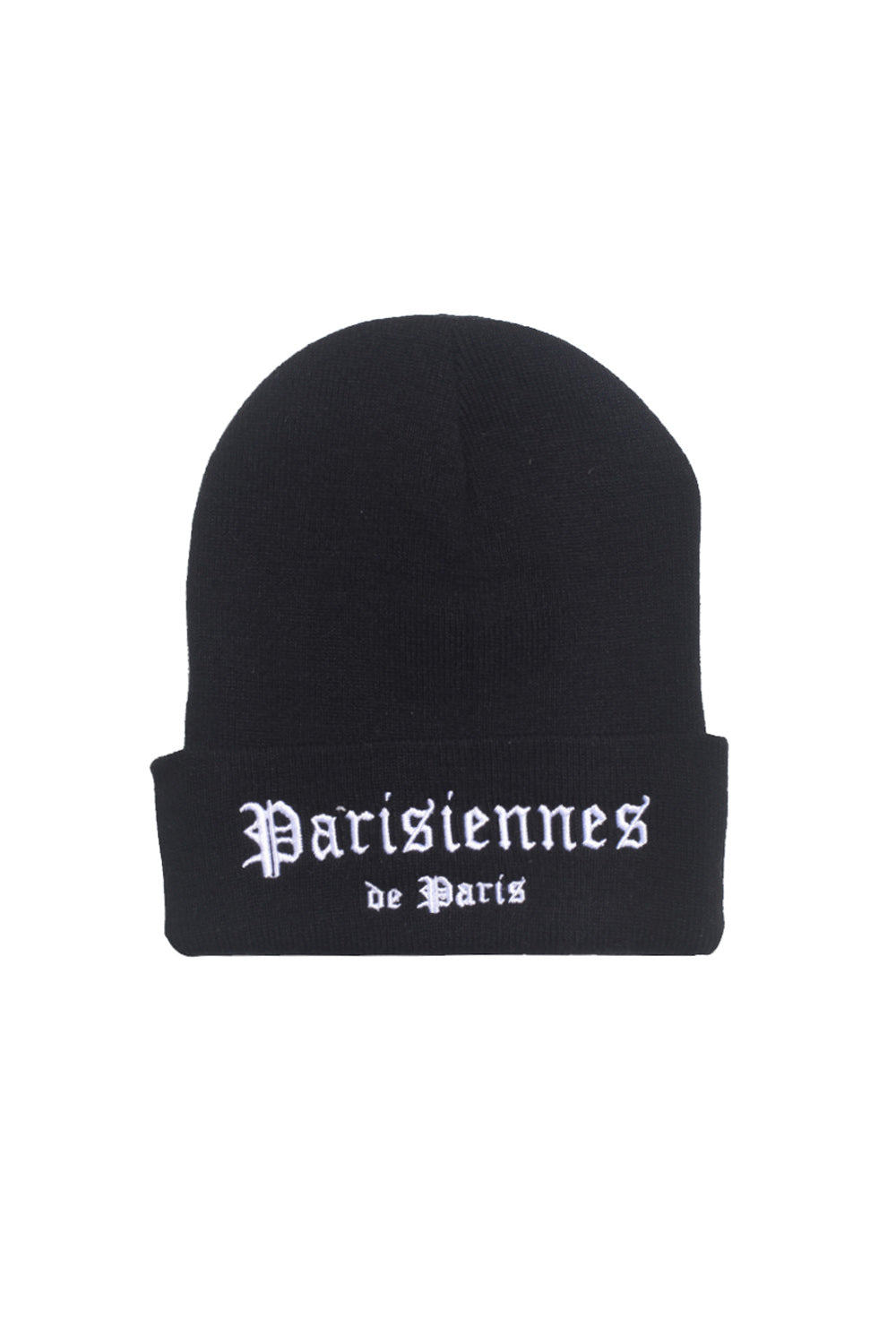 Sixth June - Bonnet Parisiennes de Paris Femme noir W2333FAC